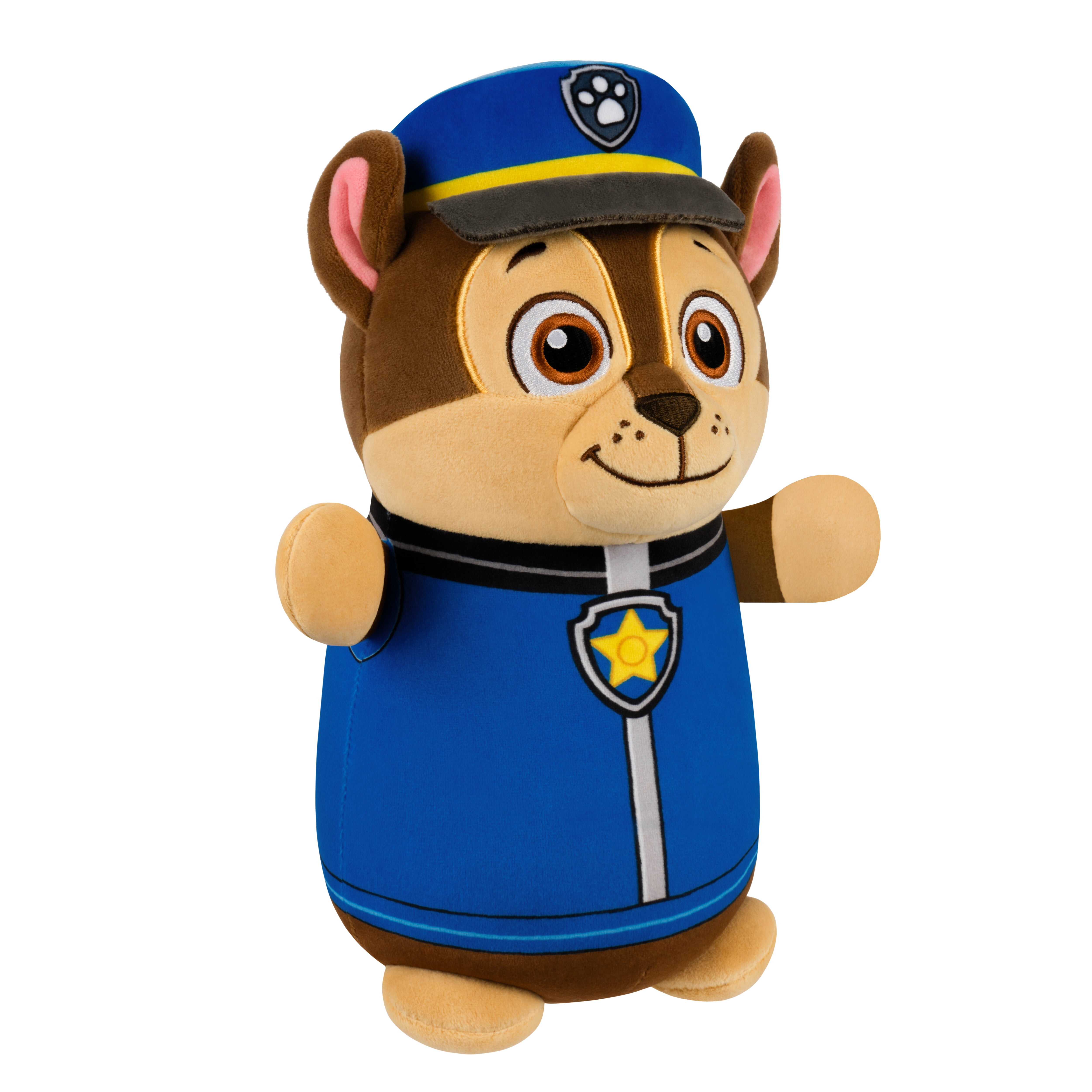 Squishmallows Original Paw Patrol 10 inch Chase HugMees - Child's Ultra Soft Stuffed Plush Toy