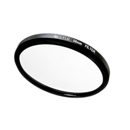 LS Photography NEW 2PACK 58mm Filter Kit FLD Filters For Canon Nikon Sony DSLR Cameras, (The Best Canon Camera For Photography)