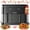 4QT+8QT, variant on HoninJoy 12 QT Air fryer with Flex Basket, Air Fryer with Visible Cooking Window and 50PCS Air Fryer Liners, 8 Presets Cookings with Digital LED Touchscreen, Nonstick and Dishwasher-Safe, NEW
