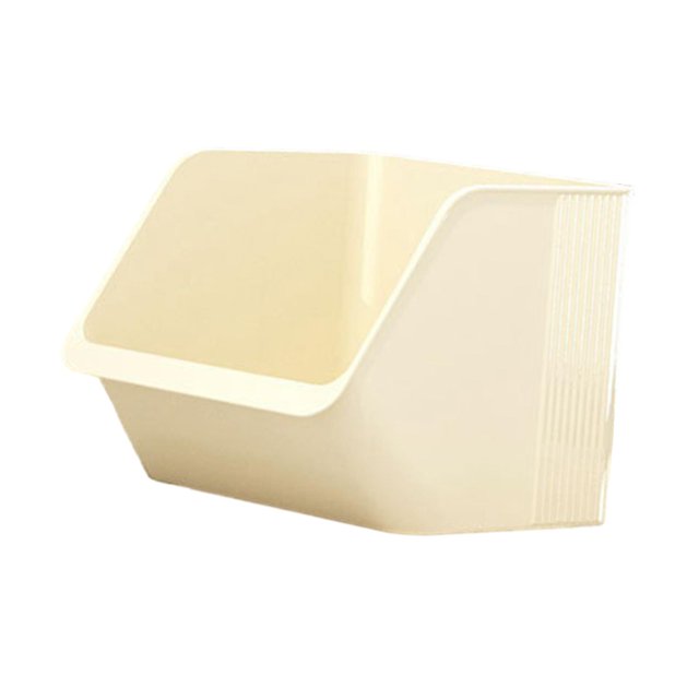 Caja Organizadora Montada En La Pared, Estante De Almacenamiento Para Lavandería, Botella De Condimento, Color Blanco Leche leche blanca Macarena Estante de cocina