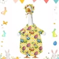 thumbnail image 1 of Fiudx Conjunto Completo de Gansos Florales de Primavera, 58 Cm, Decoración Festiva para Patio, Ideal para Pascua y El Día de San Patricio, Diseño Multicolor, Incluye Sombrero y Disfraz., 1 of 6