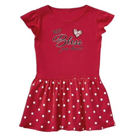 

Inktastic Well Bless your Heart with Floral Print Gift Baby Girl Dress