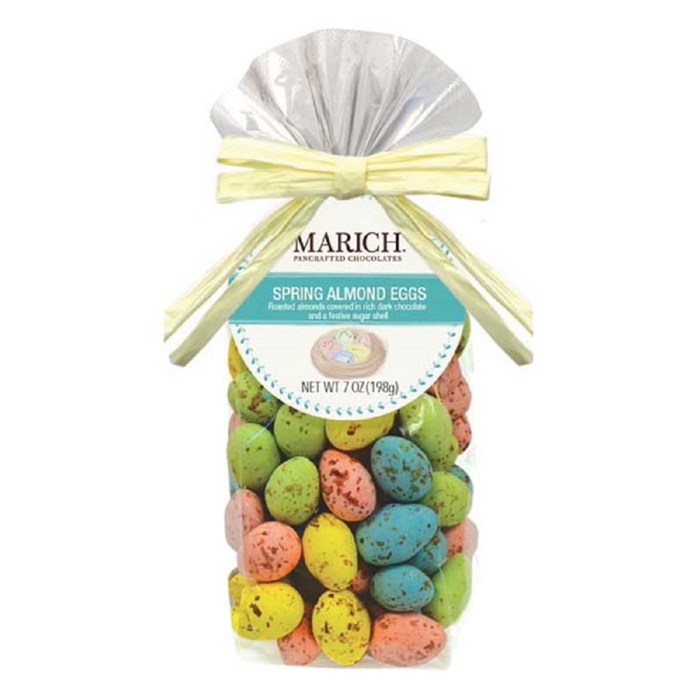 Marich Spring Easter Almond Eggs Roasted Almond Eggs Covered Dark
