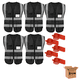 thumbnail image 1 of Kit 5 Chaleco Seguridad  Bloosom De Reflejantes Vial/industri+5 Silbidos Negro, 1 of 4