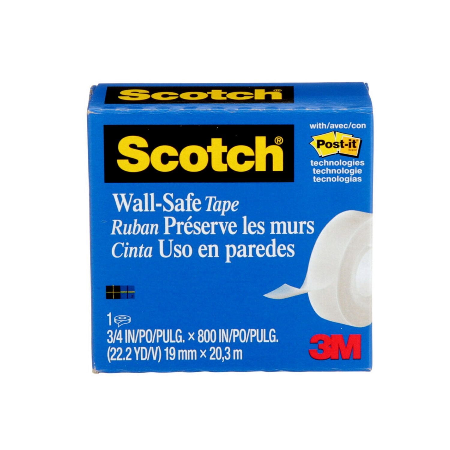 Ruban Préserve les murs 813S2-ESF-RP6 Scotch®, 2/paquet