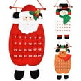 thumbnail image 5 of Christmas Arrival Calendar - 26.8-inch Santa Claus Snowman Elk 24 Day Countdown until Christmas Magnetic Signs, Wooden Christmas Decorations, Suitable for Family Tables and Office Doors, 5 of 6