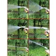 thumbnail image 6 of Garden Hose Nozzle Heavy Duty Metal | 4 Pattern High Pressure Brass Water Spray | Fits 3/4” Standard Hose | Adjustable Mist Jet Shower for Car Wash, Garden, Pet | Ergonomic Grip 19x10x4cm Yellow, 6 of 6