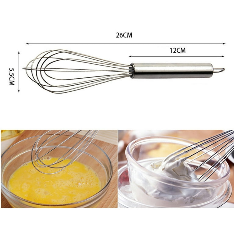 Stainless Steel Cream Mixer Manual Press Mixer Egg Beater Frother