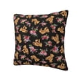thumbnail image 2 of Wukai Rose Flower Bear Premium Polyester Fleece Pillow Covers with Hidden Zipper Closure,Luxuriously Soft and Durable-12"x12", 2 of 7