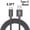 black, variant on 1pc USB-C Fast Charging Cable [3.3ft/6.6ft/10ft] USB-A to C Nylon Braided Charging Cord, Compatible with All USB-C Enabled Smartphones, Tablets and Other USB-C Electronic Devices