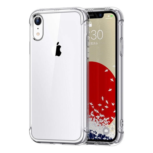 Funda Para iPhone XR Kiosla Hard Shell Case Premium Semirigida Contra Caidas Transparente Kiosla Hard Shell