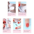 thumbnail image 4 of Colorful Handle Nail Stamper Shining Holographic Head Clear Silicone Stamper, 4 of 7