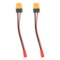 thumbnail image 1 of Cable conector hembra XT60 a JST de 2 piezas, adaptador de 10 cm y 18 AWG para drones FPV RC, 1 of 8