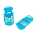 thumbnail image 1 of Craft County Aqua Cylinder Cord Locks - Plastic Toggle Stoppers - Multi-Packs Available - Ideal for Clothing, Backpacks, Shoes, Jewelry, Outdoor Gear, General Crafts and More, 1 of 3