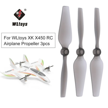 Image of Wltoys RC Propeller Propeller X450 Aircraft Helicopter PropellerAirplane Helicopter Propeller 3pcs Airplane Aircraft Helicopter Mewmewcat Eryue Paddle X450 Airplane Propellers X450 Huiop Qisuo