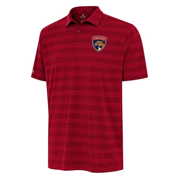 Men's Antigua Red Florida Panthers Big & Tall Tunnel Polo