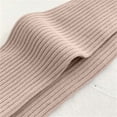 thumbnail image 5 of Toddler Baby Girl's Ribbed Tights Seamless Stretchy Knit Pantyhose Footed Leggings Comfortable Breathable Cotton Bottoms for School Dance Party Dress Daily Wear, 5 of 9