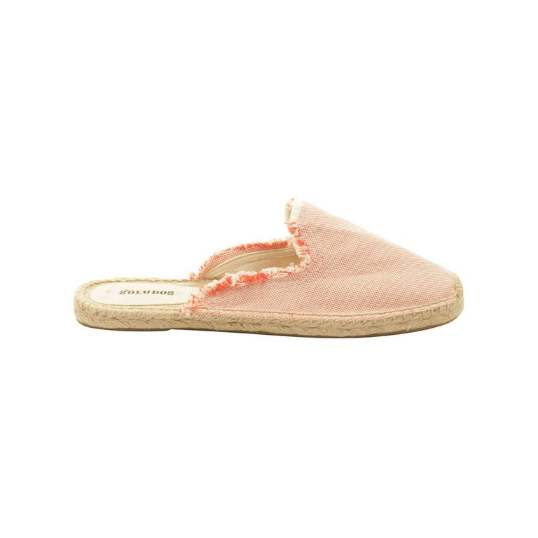 Soludos frayed on sale mule