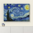 thumbnail image 3 of HFDF Starry Night by Vincent Van Gogh Canvas Art Wall Art Black 24x20inch Framed, 3 of 5