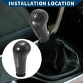 thumbnail image 2 of Pomo de palanca de cambios 5 velocidades para caja de cambios manual para Chevrolet Spark 2011-2016 de plástico, 2 of 7
