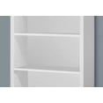 thumbnail image 2 of Nmkwnr 4 Shevles 48" Tall Wood Bookshelf Bookcase for Bedroom, Office, Living Room, White, 2 of 5