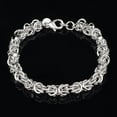 thumbnail image 3 of Opvise Women's Fashion 925 Sterling Silver Bracelet Bangle Chain Banquet Jewelry Gift A, 3 of 6