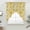 Beige, variant on Farmhouse Daisy Swag Curtains for Kitchen/Bedroom/Living Room, Spring Watercolor Yellow White Floral Green Scalloped Curtains 63 Inch Long, Window Swag Topper Curtains Valances 2 Panels Set 36"x63"
