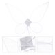 thumbnail image 4 of KAKOWELY Alas de mariposa, alas de hada, accesorios para cosplay, accesorios para disfraces, 4 of 4