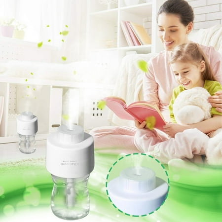 

PhoneSoap Moisturizing Air Convenient Humidifier Portable Small Use Improvement Carrying Shape Car Home Cover Use Easy Bottle Humidifier White