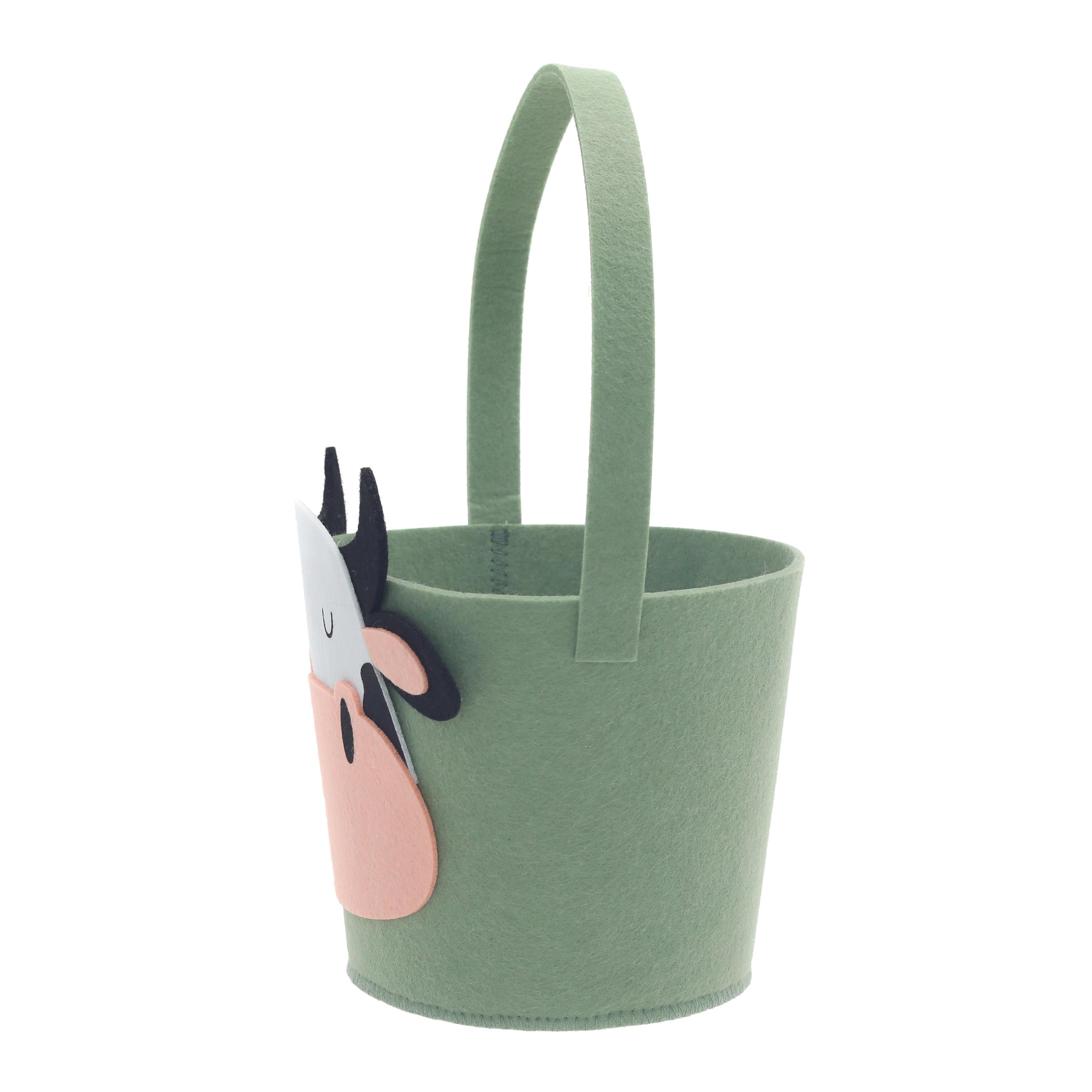 3D Cow Felt Easter Basket