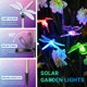 thumbnail image 2 of Luces solares para jardín, paquete de 3 luces solares en forma de mariposa para exteriores de Navidad, 2 of 5