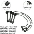 thumbnail image 4 of 4 Uds Chispa Bujía Encendido Cable para Toyota Unique Bargains, 4 of 7
