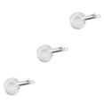 thumbnail image 1 of ziyahi Stainless Steel Measuring Cups Measuring Spoons Kitchen Baking Cooking Tools Set white Measuringcup 3Set, 1 of 6