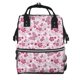 thumbnail image 1 of Disketp Flower Butterfly Mochila de Pañales de Gran Capacidad con Múltiples Bolsillos, Mochila de Viaje Multifuncional para Bebé, Unisex, Moderna y Resistente, 1 of 6