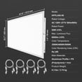 thumbnail image 4 of KFFKFF 2x4ft LED Panel Light 6000LM 50W LED Ceiling Light 3500K/4000K/5000K, 4 of 9