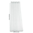 thumbnail image 3 of IPEWLEX Waterproof Outdoor Curtain, Transparent Screen for Patio, UV Resistant, Easy Clean, Various Colors, 3 of 6