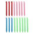 thumbnail image 1 of Unique Bargains 17pcs Rulos para el Cabello de Tornillo para Mujeres 6.5"x0.79" Color Variado 17pcs, 1 of 6