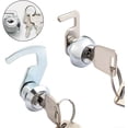 thumbnail image 5 of LANFENG Cash Register Drawer Lock, Cam Lock With Quick Clip & 2 Keys, Ideal For Cash Boxes, Gym Lockers, And Metal Cabinets, 5 of 6