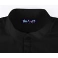 thumbnail image 6 of Atasi Indian Mens Henley Shirt Long Sleeve Casual Mandarin Collar Short Kurta, 6 of 7