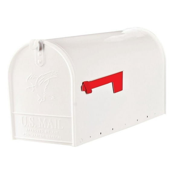 E11600W00 Large Mailbox, White