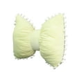 thumbnail image 5 of FashionCha Bow Pillow Car Headrest Cushion Cute Plush PP Cotton Neck Pillow Seat Pillow for Yellow, 5 of 9