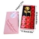thumbnail image 2 of Decoraciones para San Valentín, adornos para San Valentín, rosas de jabón con aromas, 12 rosas de jabón y una rosa de papel., 2 of 5