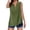 Army Green, variant on Women's Solid Vest Casual Stylish Tank Top Breathable Summer Layering Piece, S, Pink