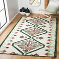 thumbnail image 2 of SAFAVIEH Aspen Eirann Southwestern Wool Area Rug, Ivory/Green, 3' x 5', 2 of 8