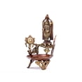 thumbnail image 4 of Balaji Statue Diya Brass Material For Puja, Home Mandir, Gifts by Pooja Bazar 7 X 15 X 7 In, 4 of 5
