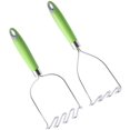 thumbnail image 1 of 2pcs Potato Wire Masher Stainless Steel Manual Potato Crusher Hand Wire Masher Kitchen Utensil, 1 of 8