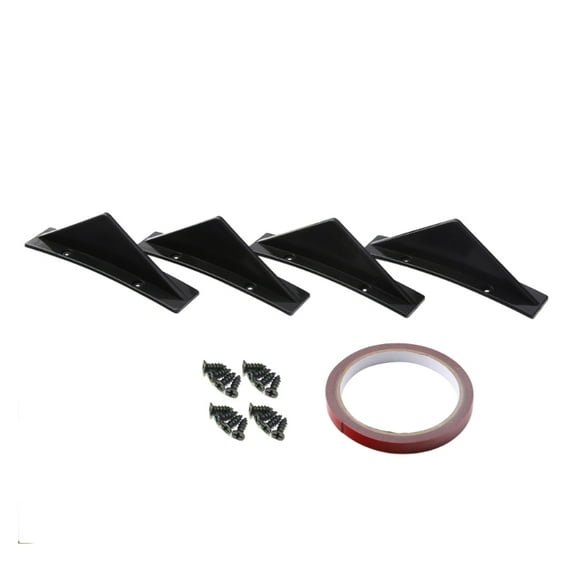 ROZYARD Universal Car Front Rear Bumper Strip Lip Spoiler Diffuser Splitter Scratch Protector,Auto Rear Bumper Lip