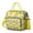 Yellow-145, variant on Large Retro Lemon Print Lunch Tote - 100% Leakproof Thermal Bag with Multiple Compartments for Organization & Convenience