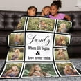 thumbnail image 6 of Custom Blanket with Text Photo Collage Customized Blankets with Pictures, Personalized Throw Blanket for Father, Mom, Kids, Dogs, Friends Couple or Lover as Christmas Birthday Gift, 6 of 6
