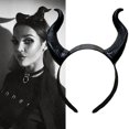 thumbnail image 1 of Accesorios para el cabello con tocado de cuerno Semana de disfraces de Halloween Accesorios secundarios, 1 of 2